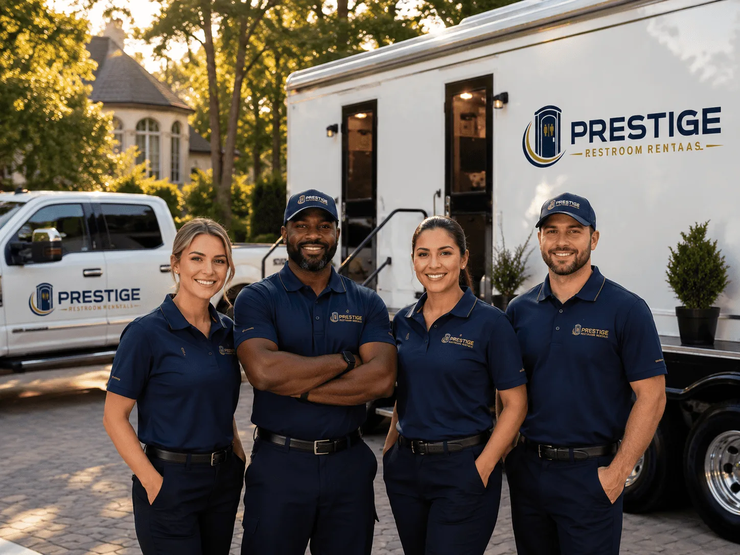 Trusted Luxury Portable Restrooms company in Mercer, MO